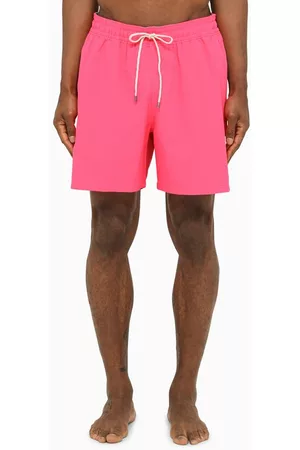 Ralph Lauren Men Boxer Shorts - Fuchsia nylon beach boxer shorts