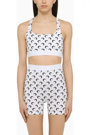 Marine Serre Women Crop Tops - Moon cropped top