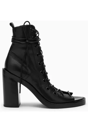 ANN DEMEULEMEESTER Women Lace-up Boots - Leather lace-up boot