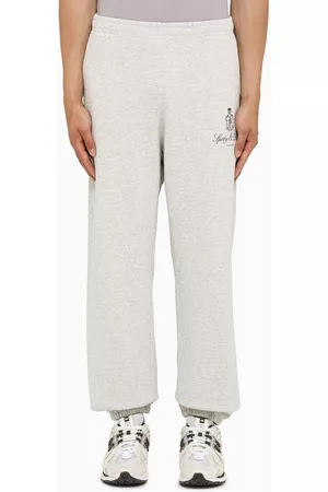 Sporty & Rich Men Pants - Melange jogging trousers