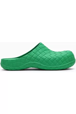 Bottega Veneta Men Sandals - Parakeet rubber sandals