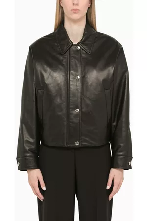 Burberry Women Leather Jackets - Padded leather jacket