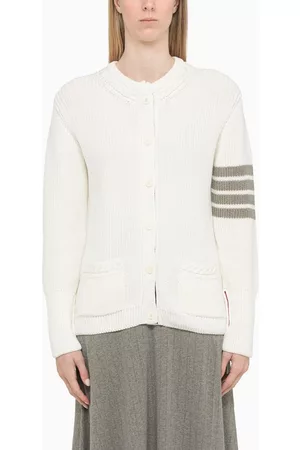 Thom Browne Women Sweatshirts - /grey cotton cardigan