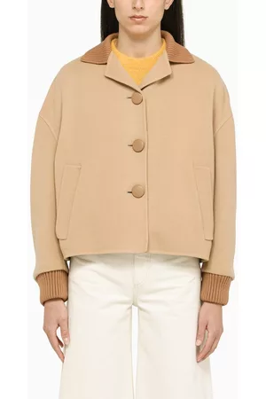 Marni Women Jackets - Camel jacket in wool and cashmere