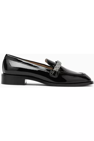 Stuart Weitzman Women Loafers - Patent leather loafer