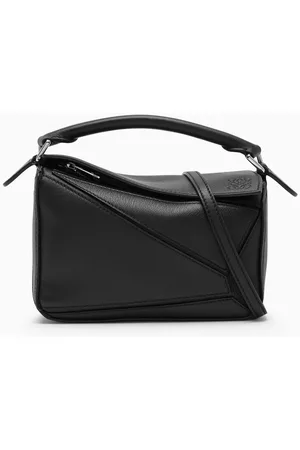 Loewe Women Luggage - Puzzle mini shoulder bag black