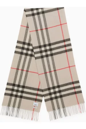 Burberry Women Winter Scarves - Check pattern cashmere scarf