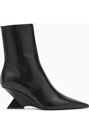 The Attico Women Ankle Boots - Cheope leather boot