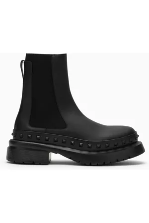VALENTINO GARAVANI Men Ankle Boots - Ankle boot with studs