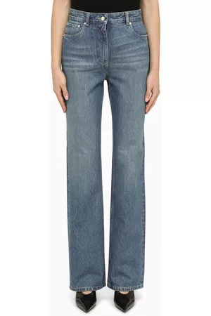 Salvatore Ferragamo Women Jeans - Cotton flared jeans