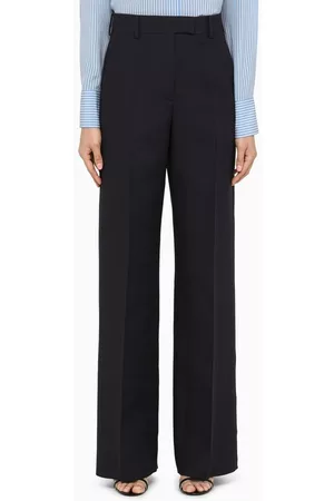 VALENTINO Women Pants - Navy wool trousers