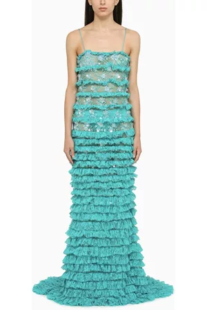 Retrofete Women Graduation Dresses - Lace long dress