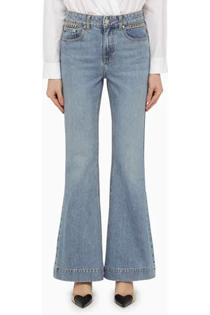 Stella McCartney Falabella mid vintage wide leg jeans