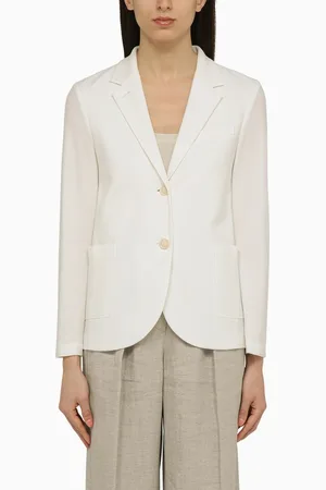 Harris Wharf London Single-breasted cotton jacket