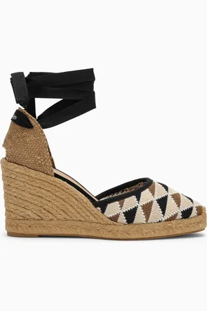 Castaner Carina espadrilles in multicoloured crochet