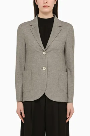 Harris Wharf London Light single-breasted cotton jacket