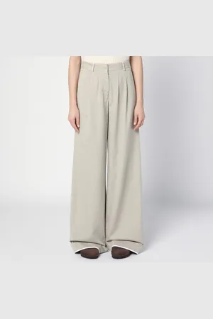 Palm Angels Cotton wide trousers