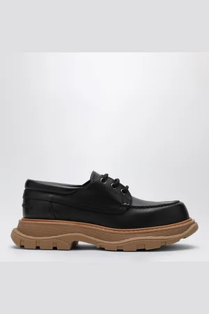 Alexander McQueen Leather lace-up with maxi sole