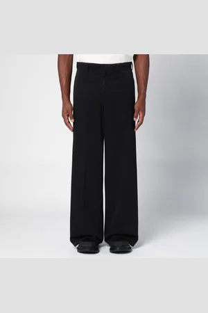 Palm Angels Cotton wide trousers