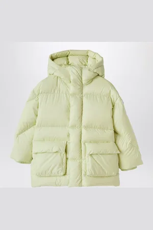Il gufo Long down jacket with hood yellow