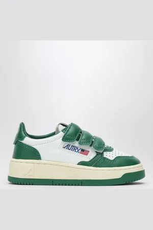 Autry Kidstripes /green low sneaker