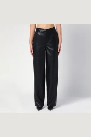 ROTATE Faux leather trousers
