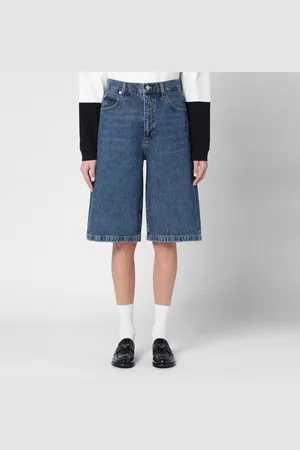 Frame Bermuda shorts in regenerated denim