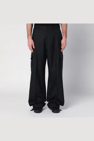 OFF-WHITE Black cargo trousers