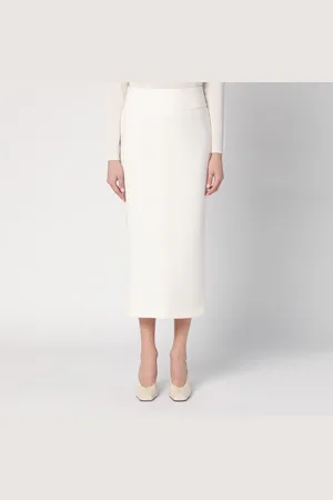 Max Mara Nylon midi skirt