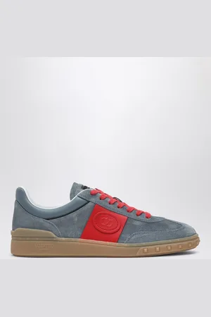 VALENTINO GARAVANI Gray/Red Upvillage Sneaker