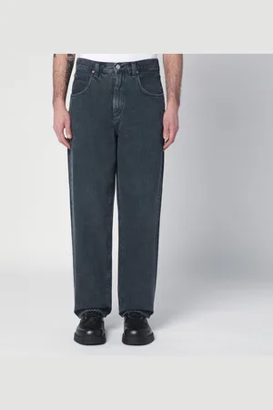 AGOLDE Gray jeans in regenerated denim
