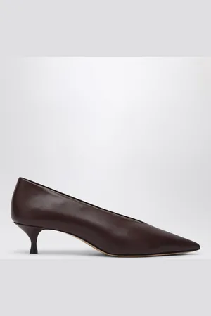 Le Monde Beryl Décolleté Babouche Kitten colour Oxblood