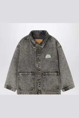 American Vintage Faded gray denim jacket