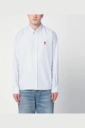 Ami Sky /white striped Ami De Coeur shirt