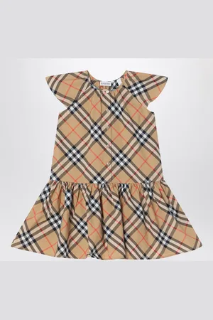 Burberry Dress in cotton with check pattern