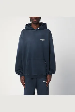 Represent Washed oversized hooded sweatshirt