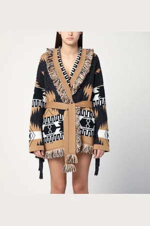 Alanui African Vibes Cardigan Deep /Sand