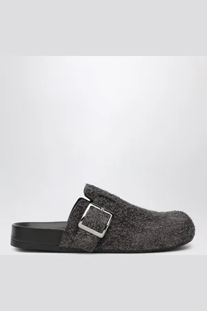 Loewe Ease Buckle mule in dark