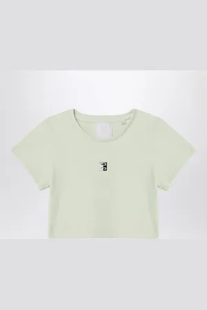 Givenchy Light ribbed cropped T-shirt