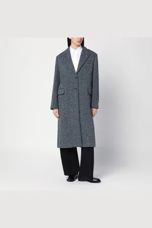 Calvin Klein Single-breasted coat in wool blend