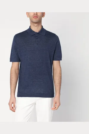 Brunello Cucinelli Dark short-sleeved polo shirt