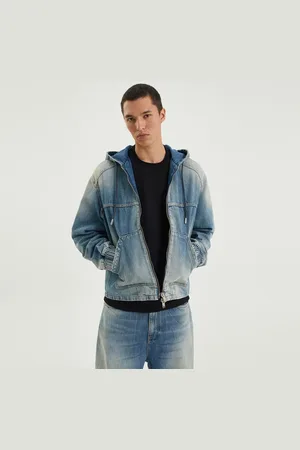 1989 STUDIO Denim zip hoodie