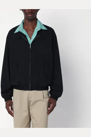 Auralee Wool zip-up jacket
