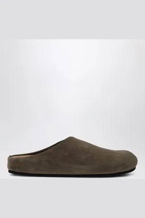 The Row Light brown suede mule Hugo