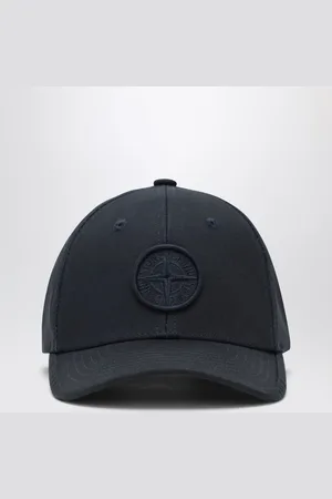 Stone Island Navy hat with Compass logo