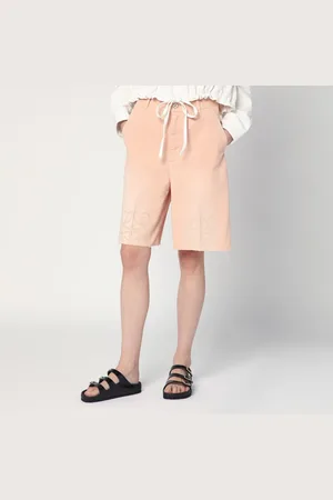 Loewe Cotton bermuda shorts with Anagram logo