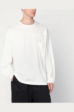 LEMAIRE Cotton and linen Boxy T-shirt