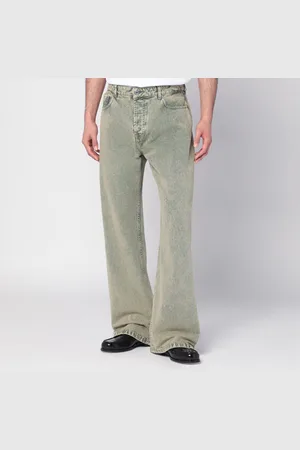 Ami Laurel green faded effect jeans