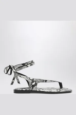 A.Emery The Heidi Sandals snake-effect in leather