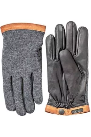 Hestra Men Gloves - Deerskin Wool Tricot